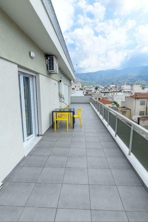 Superior Modern Apartment In The Center With View. Volos Buitenkant foto